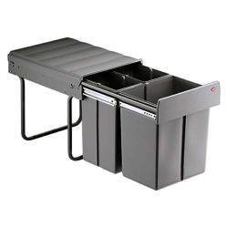 Wesco Built In Bio-Treble Bin, 40L